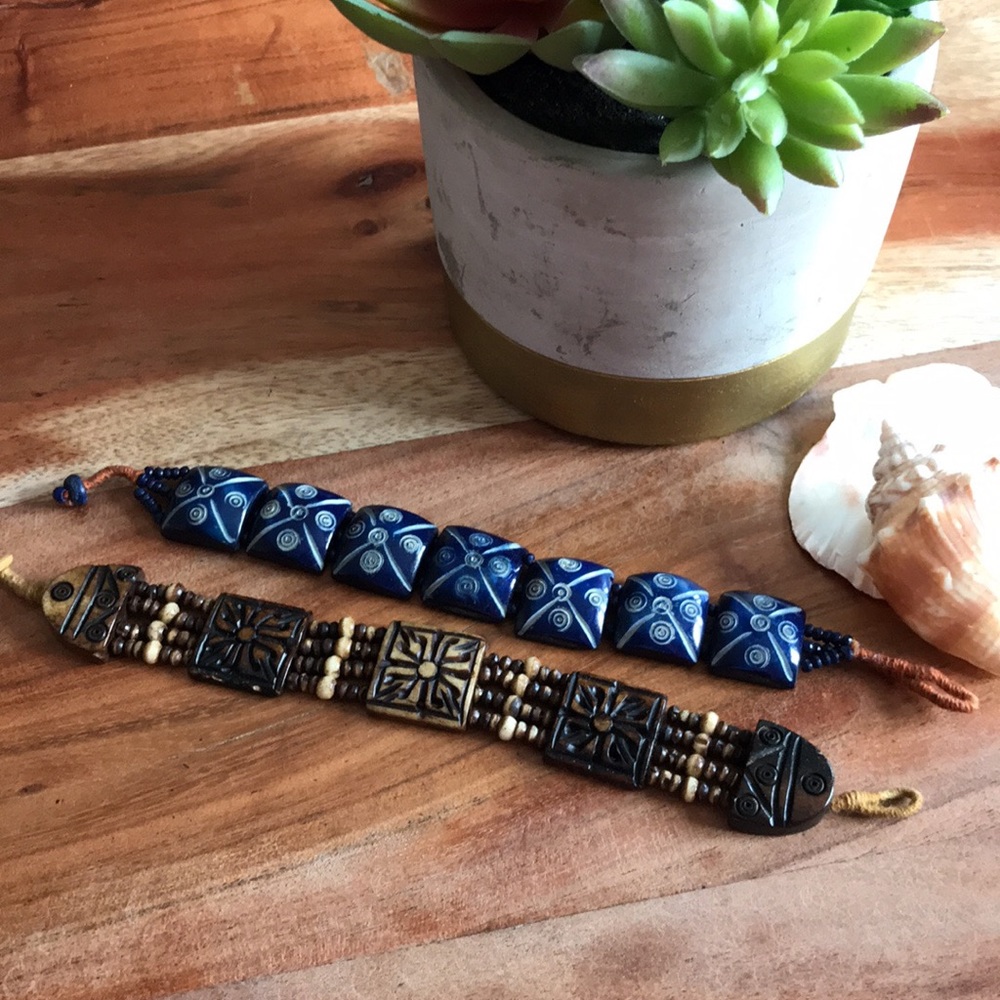 Boho Indian bracelets - Picture 2 of 5